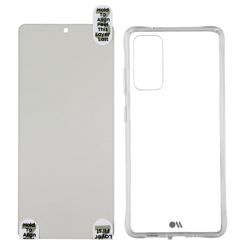 Case-Mate Protection Pack (Case & Glass) for Samsung Galaxy S20 FE 5G - Clear