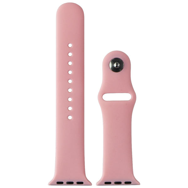 Silicone Band for Apple Watch All Series (38/40/41mm Cases) Pink / Large
