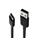 Motorola Braided USB-C to USB Cable (3FT) - Black