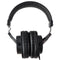 LyxPro HAS-10 Closed Back Over Ear Professional Studio Headphones - Black