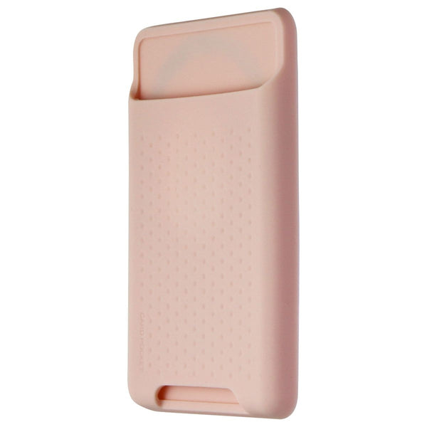 Magnetic Silicone Wallet Card Holder for MagSafe Devices - Pink