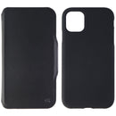 Ercko 2-in-1 Magnet Leather Wallet and Silicone Case for iPhone 11 - Black