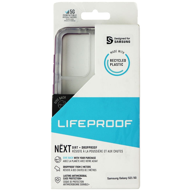 Lifeproof Next Series Case for Samsung Galaxy S21 5G - Clear/Purple