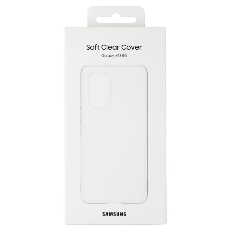 Samsung Official Soft Clear Cover for Samsung Galaxy A53 5G Smartphone - Clear