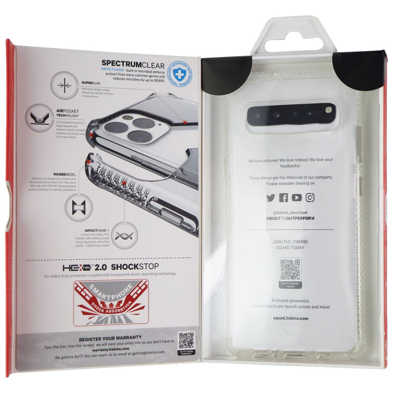 ITSKINS Spectrum Series Case for Samsung Galaxy S10 5G - Transparent/Clear
