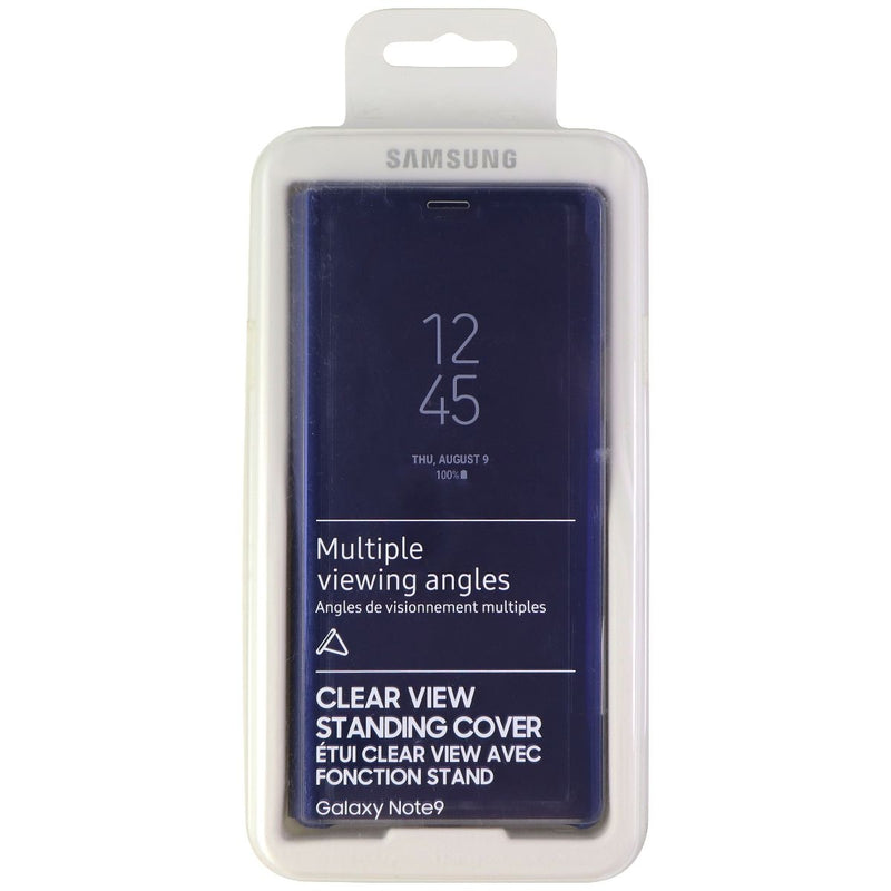 Samsung Clear View Standing Cover for Samsung Galaxy Note9 - Ocean Blue