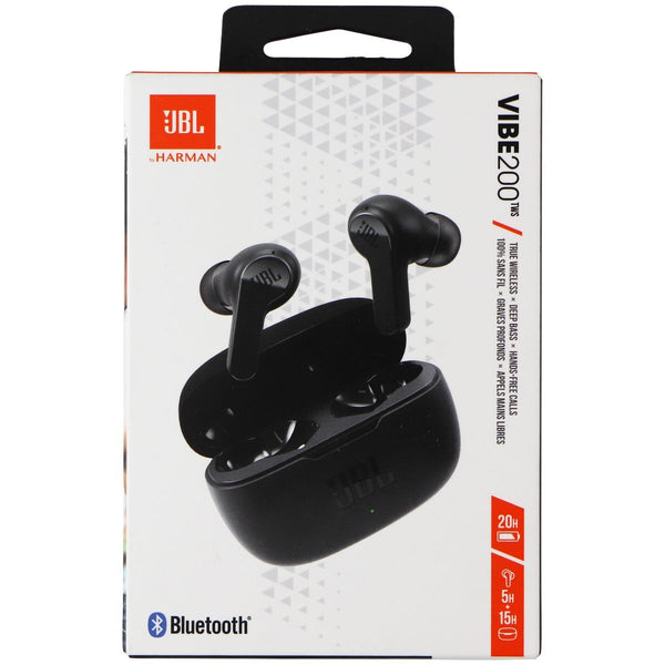 JBL Vibe 200TWS True Wireless Bluetooth Earbuds - Black (VIBE200TWS)