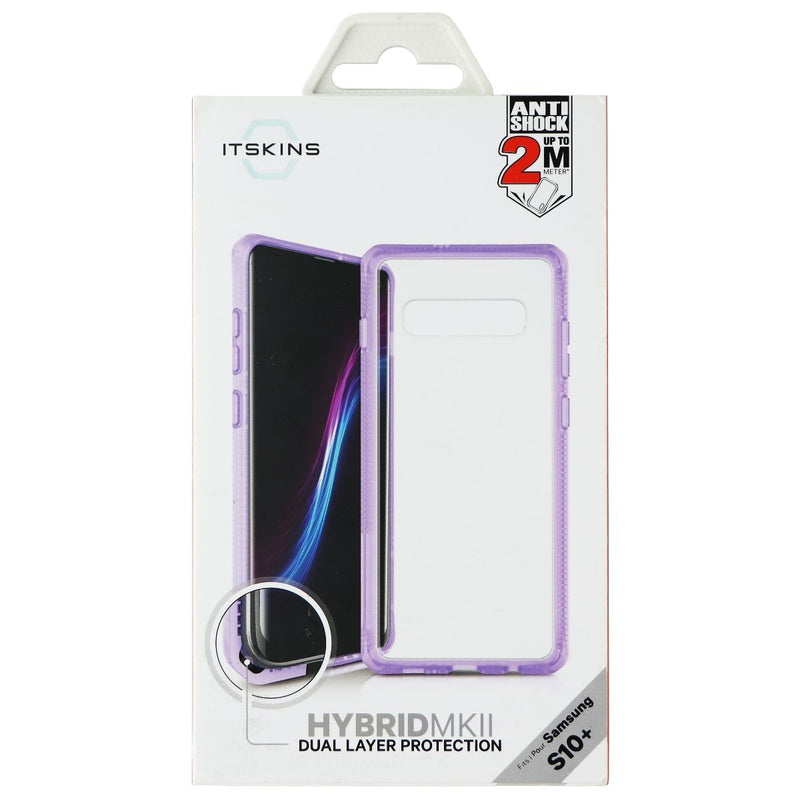 Itskins Hybrid MK11 Samsung Galaxy (S10+) - Clear Light Purple