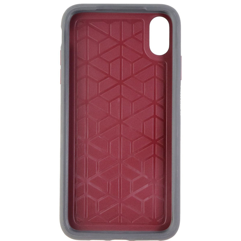 OtterBox Symmetry Series Case for Apple iPhone XS Max - Fine Port (Maroon/Gray)