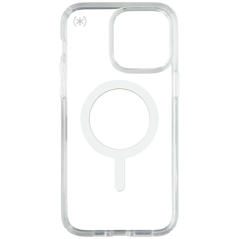 Speck Perfect Clear Case for MagSafe for iPhone 14 Pro Max - Silver/Clear