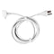 Longwell / Apple (6-Foot) MagSafe Power Cord 3-Prong Wall Cable - White (LS-7A)