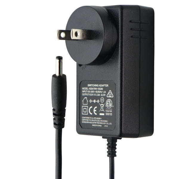 Shenzen Wall Switching Adapter (15V/2.8A) (ASSA79W-150280) - Black
