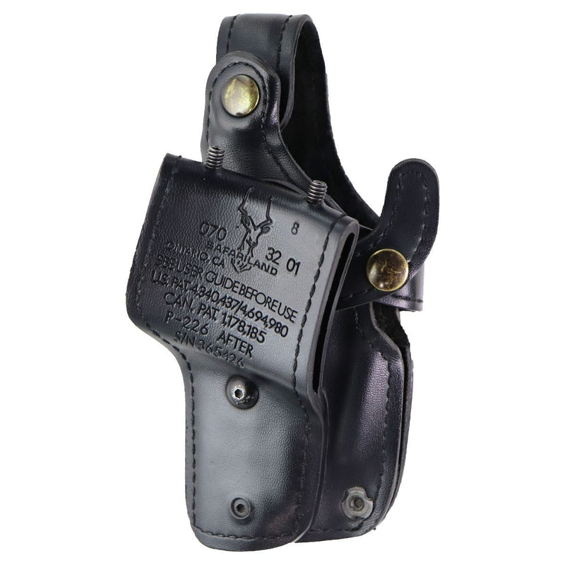 Safariland Right Hand Leather Gun Holster - Black / P-226 After (070 32 01) / 8