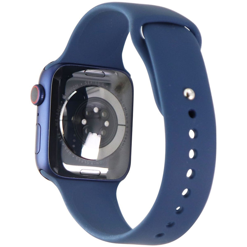 Apple Watch Series 6 (GPS + LTE) - 44mm Blue Aluminum/Blue Sport Band (A2294)