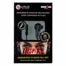 Yurbuds Ironman Inspire Earphones with 1 Button Mic Black