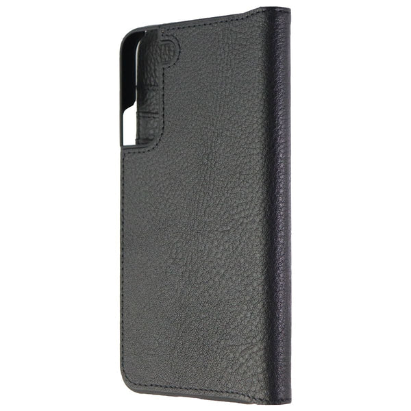 Case-Mate Genuine Leather Wallet Folio Case for Samsung Galaxy (S22+) - Black