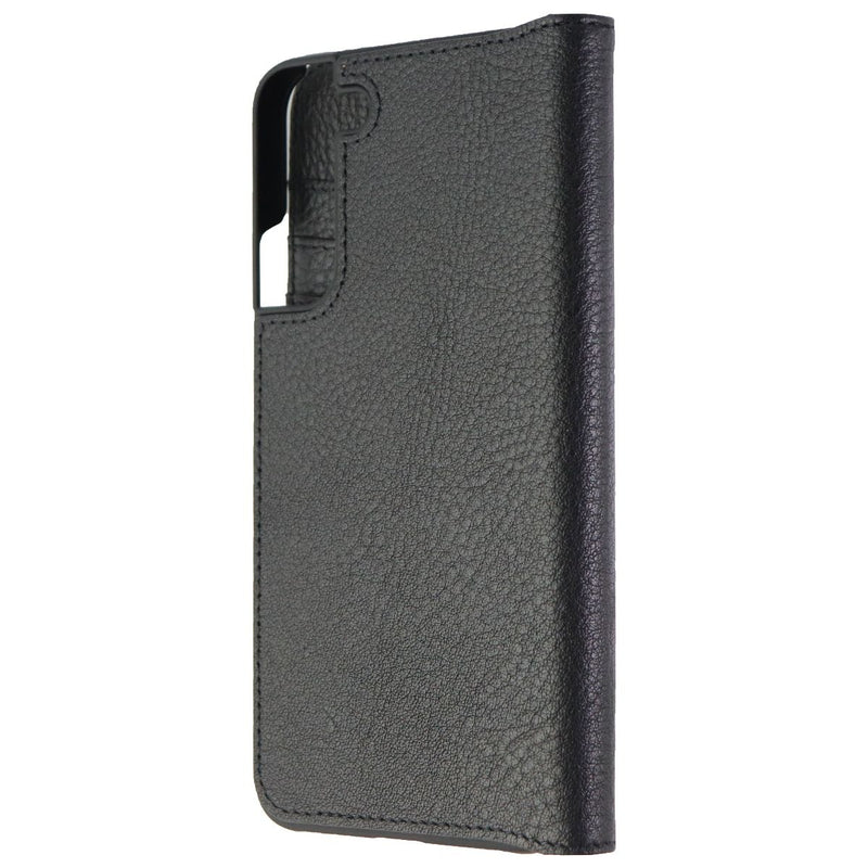 Case-Mate Genuine Leather Wallet Folio Case for Samsung Galaxy (S22+) - Black