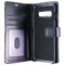 Skech Polo Book Clutch Wallet Cover Detachable Case for Galaxy S10 - Black