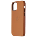 Apple Official Leather Case For Magsafe for Apple iPhone 12 Mini - Saddle Brown