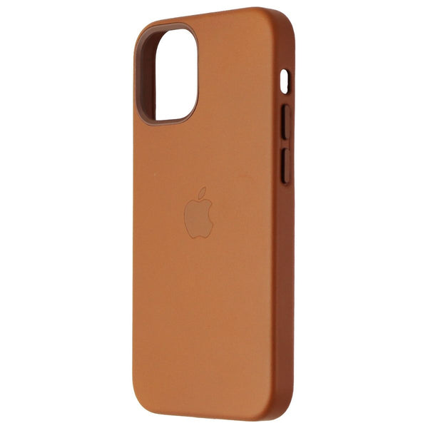 Apple Official Leather Case For Magsafe for Apple iPhone 12 Mini - Saddle Brown