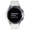 Samsung Galaxy Watch4 Classic (SM-R895U) Wi-Fi + LTE - 46mm Silver/White (M/L)