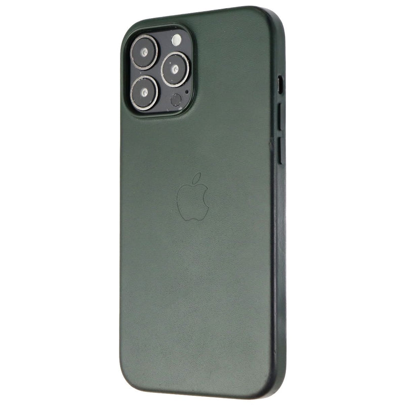 Apple Leather Case for MagSafe for Apple iPhone 13 Pro Max - Sequoia Green