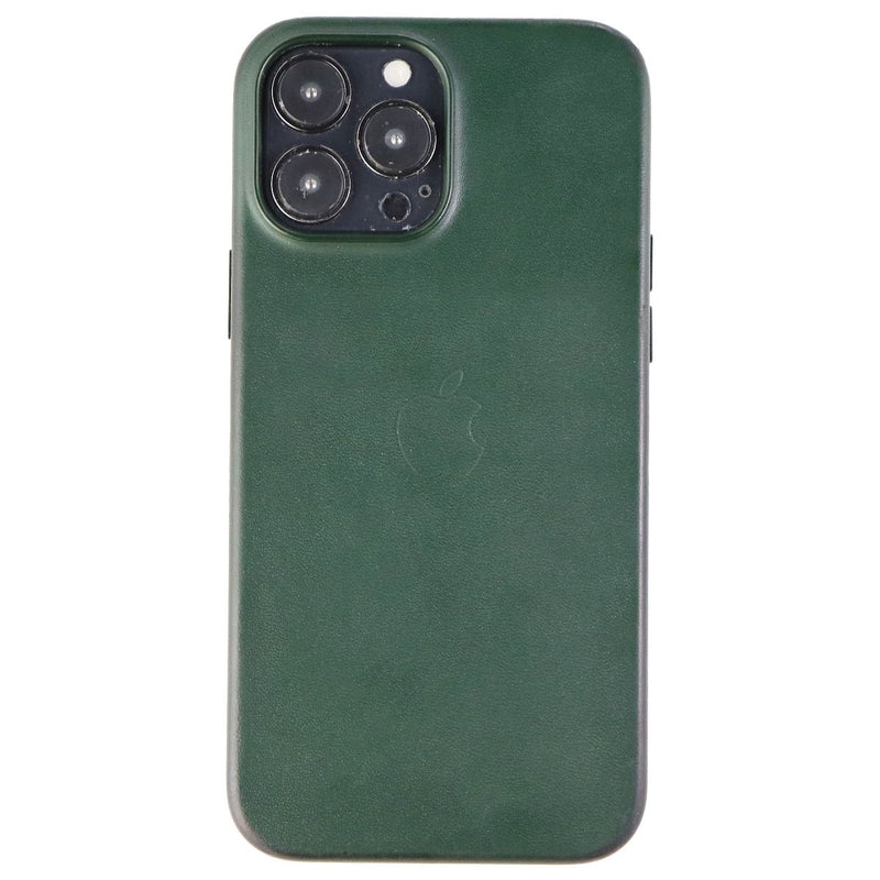 Apple Leather Case for MagSafe for Apple iPhone 13 Pro Max - Sequoia Green