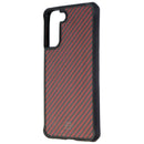 ITSKINS Hybrid Carbon Case for Samsung Galaxy (S21+) 5G - Black/Red