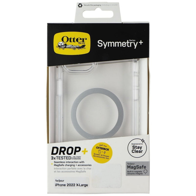 OtterBox Symmetry+ Series Case for MagSafe for iPhone 14 Plus - Clear