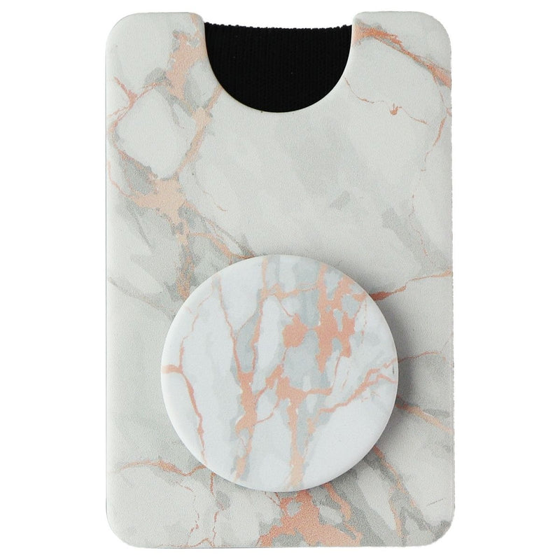 PopSockets PopWallet+ for MagSafe Compatible Devices - Rose Gold Lutz