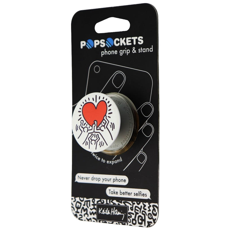 PopSockets: Grip and Stand for Phones & Tablets - Keith Haring 3 Figures / Heart