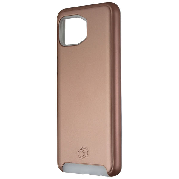 Nimbus9 Cirrus 2 Series Dual Layer Case for Motorola One 5G - Rose Gold/Frost