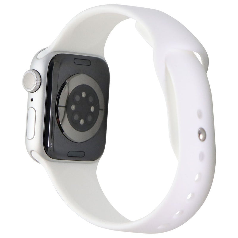 Apple Watch Series 6 (GPS) 40mm (A2291) - Silver Aluminum / White Sport Band