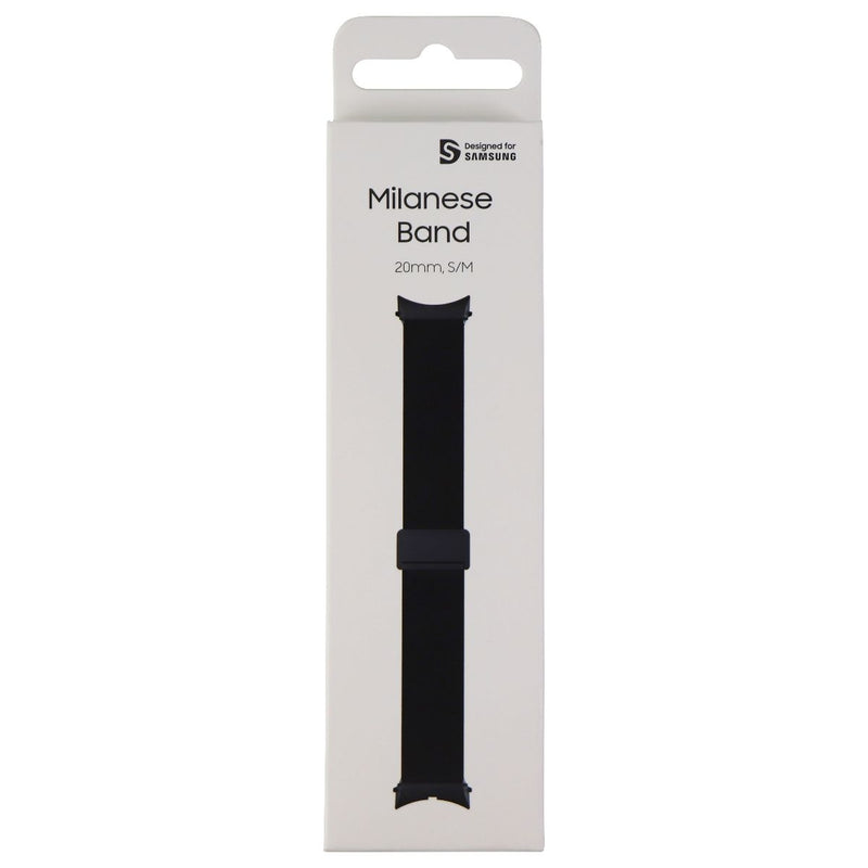 Samsung (S/M) 20mm Milanese Band for Galaxy Watch4 (40mm Only) - Black