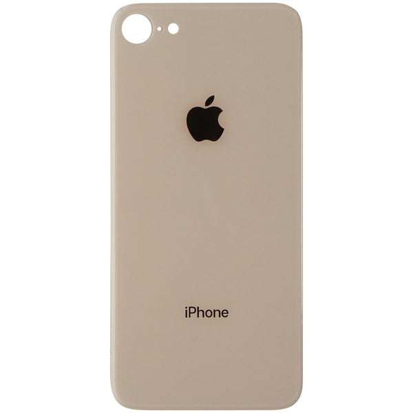 Repair Part - Back Glass Panel for Apple iPhone 8 - Gold with Logo