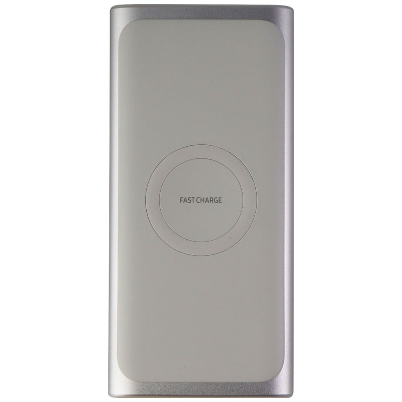 Samsung 2-in-1 10,000mAh Portable Fast Charge Wireless Charger/Power Bank Silver