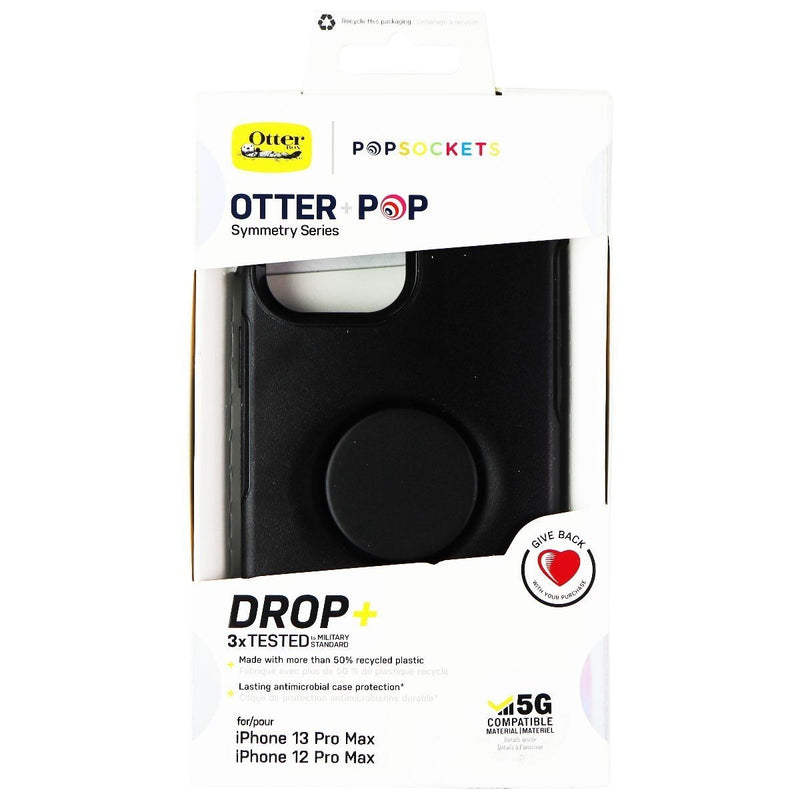 Otterbox Otter+Pop Symmetry Series Case for iPhone 13 Pro Max/12 Pro Max - Black