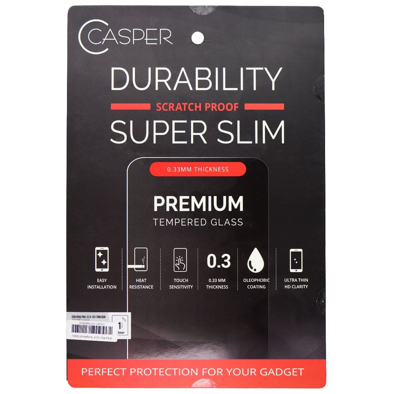 Casper Durability 0.33mm Slim Tempered Glass for iPad Pro 12.9 (2nd/1st Gen)