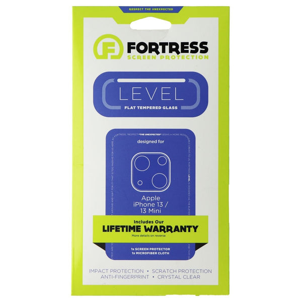 Fortress Tempered Glass Camera Lens and Cover for iPhone 13 and 13 Mini