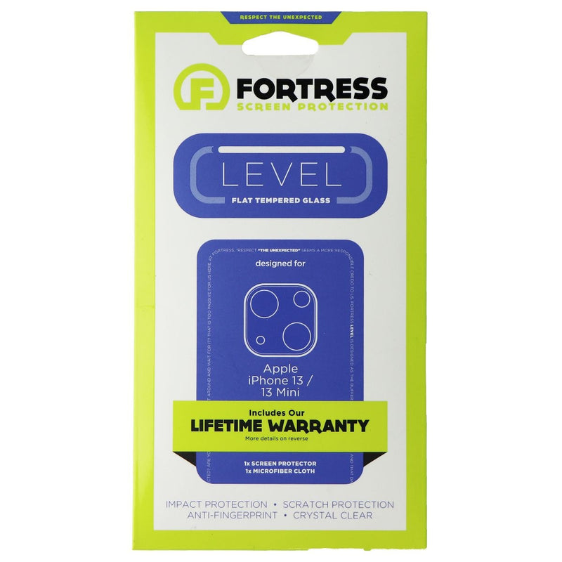 Fortress Tempered Glass Camera Lens and Cover for iPhone 13 and 13 Mini