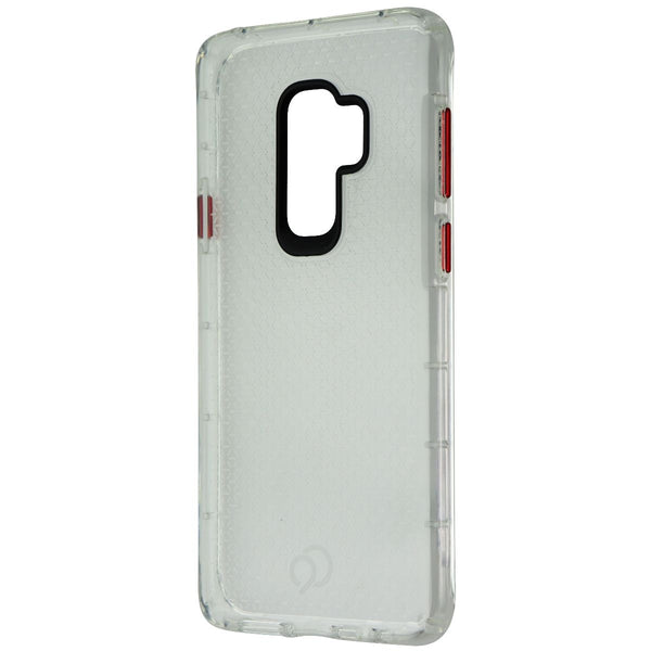 Nimbus9 Phantom 2 Gel Case for Samsung Galaxy (S9+) - Clear (Red Buttons)