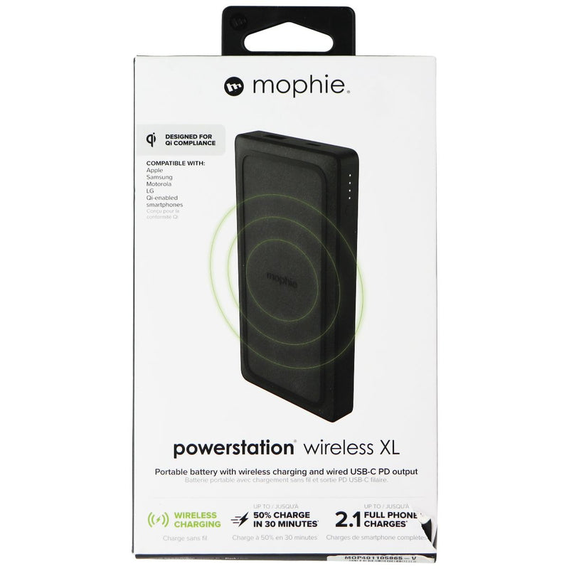 Mophie Powerstation Wireless 10,000mAh USB-C Power Bank with Qi Charging