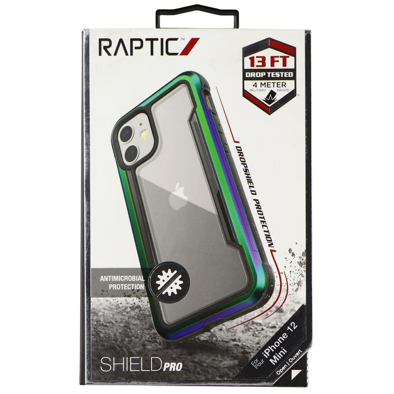 Raptic Shield Pro Series Case for Apple iPhone 12 mini - Iridescent/Clear