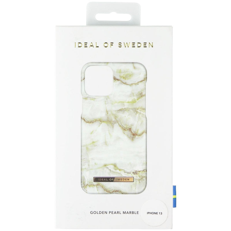 iDeal of Sweden Hard Case for Apple iPhone 13 - Golden Pearl Marble