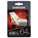 Samsung Evo Plus MicroSDXC 64GB UHS-1 Memory Card with Adapter