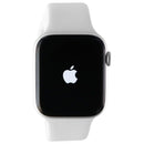 Apple Watch Series 6 (GPS Only) - 44mm Silver Aluminum/White Sport Band (A2292)