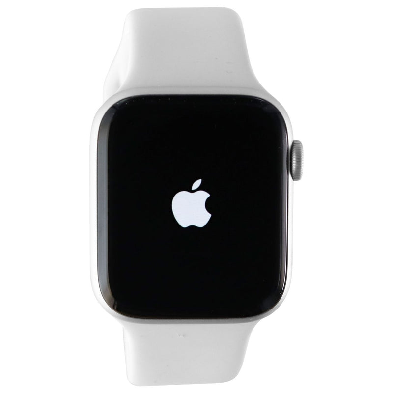 Apple Watch Series 6 (GPS Only) - 44mm Silver Aluminum/White Sport Band (A2292)
