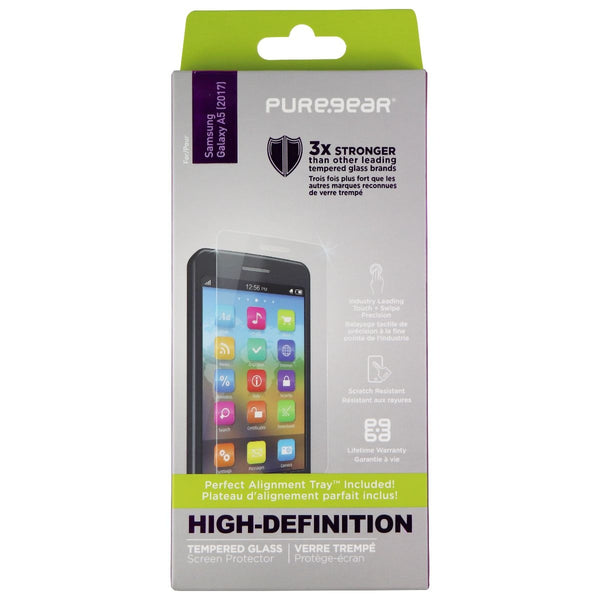 PureGear High-Definition Tempered Glass for Samsung Galaxy A5 (2017) - Clear