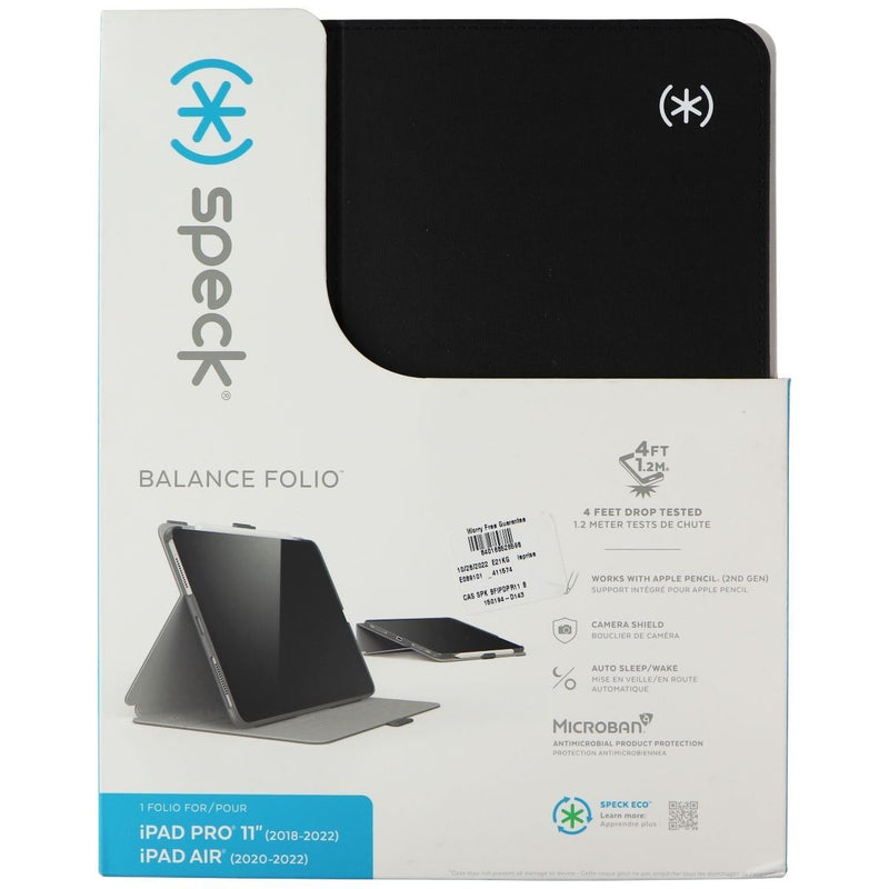 Speck Balance Folio Case for iPad Pro 11 (4th Gen) / Air (5th Gen) - Black