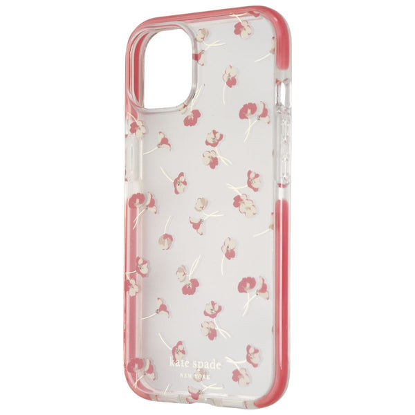 Kate Spade New York Defensive Hardshell Case for iPhone 13 - Falling Poppies